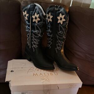 Cow boy shoes for female